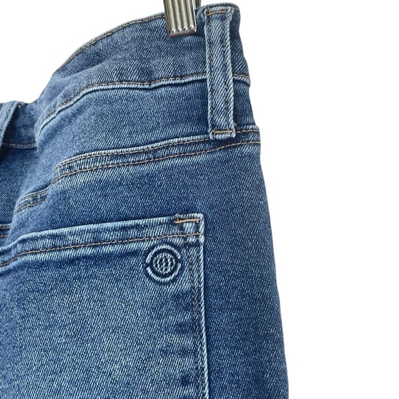 Max Studio Womens Jeans 10 Blue Indigo Dark Wash High Rise Skinny LM3180021 - Picture 4 of 10